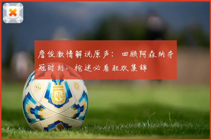 詹俊激情解说原声：回顾阿森纳夺冠时刻，枪迷必看狂欢集锦